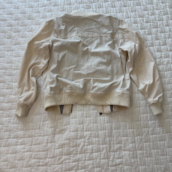 Carhartt Women's Rugged Flex Relaxed Fit Canvas Jacket - Natural - Picture 3 of 5